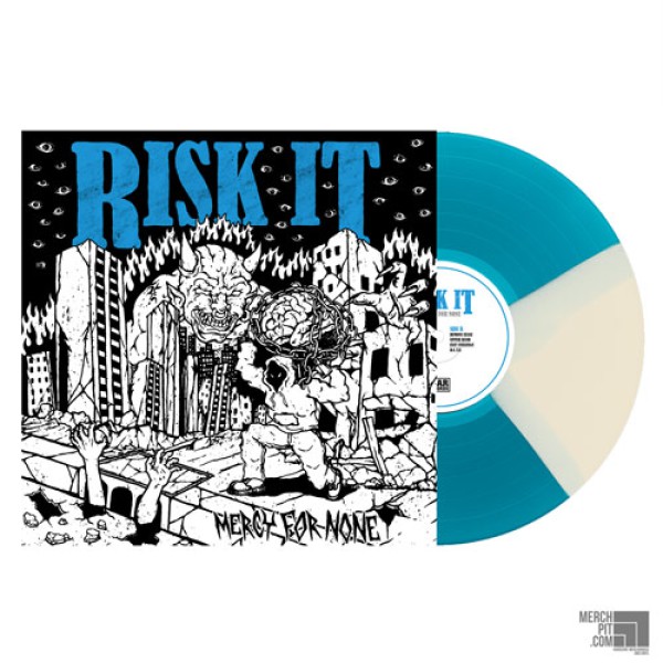 RISK IT! – Mercy For None (Seablue & Bone Quad Vinyl)
